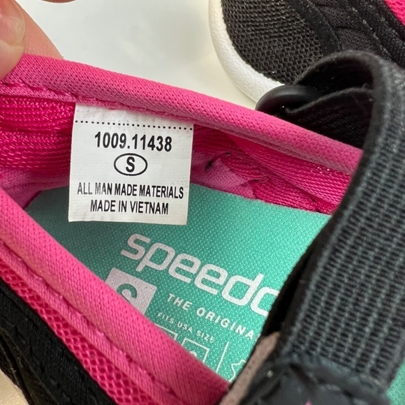 Toddler Speedo Water Shoes in Link and Black Sz S 5/6 - Picture 6 of 7